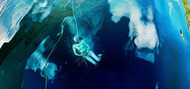 Image: Freediver beneath the surface Photo
